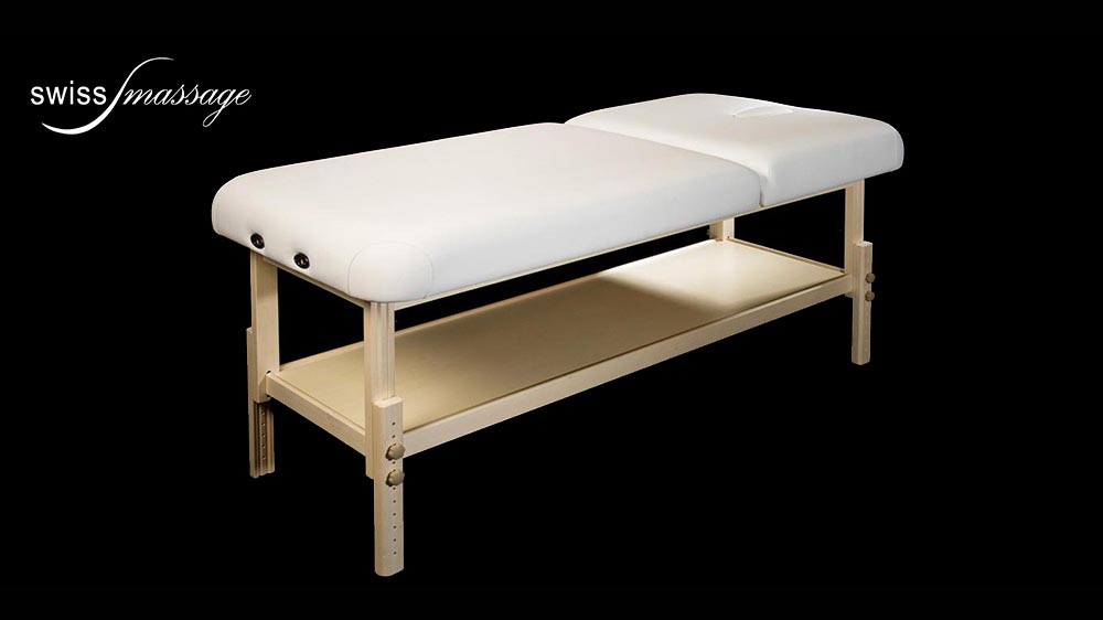 A plat Table de massage en bois modèle Dune