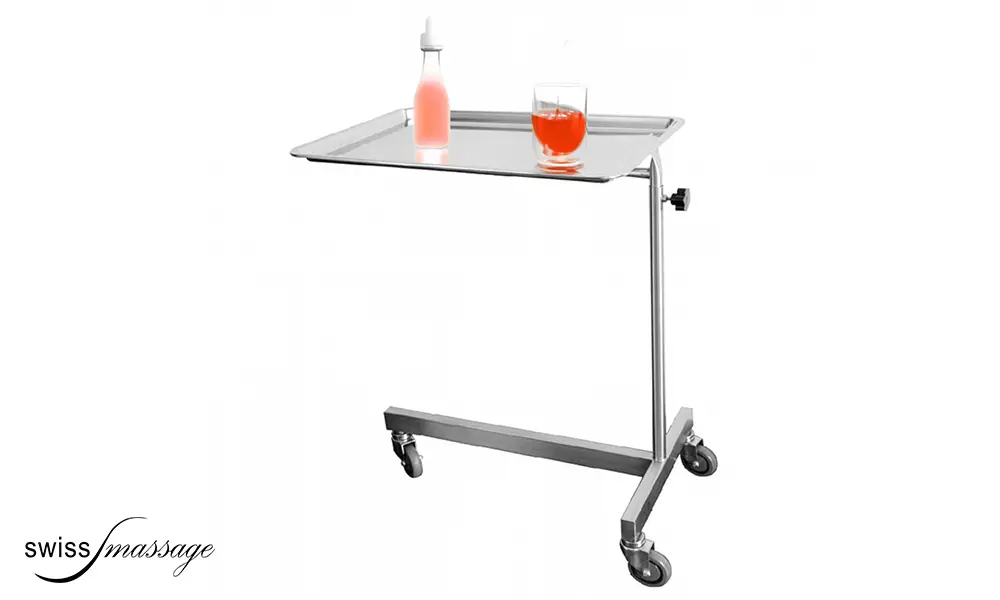 Edelstahl-Medizinwagen Schweizer Kliniken