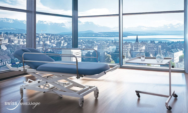 Chariot médical inox cliniques suisses