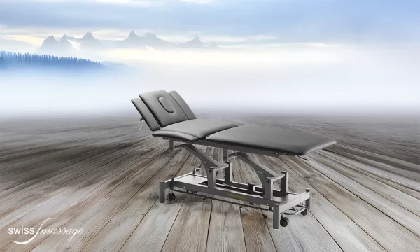 Table de Physio Energy dans la brume suisse