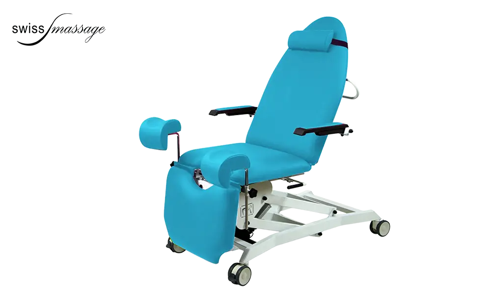 Fauteuil de soins médicaux de gynécologie Mobercas SE-2230-BRG assis