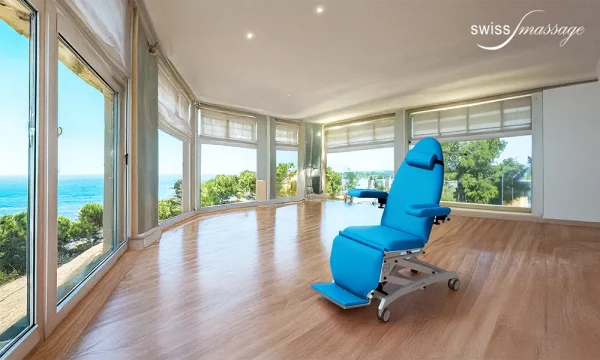 Fauteuil médical de prise de sang Mobercas SE-2340-BR suisse Swissmassage cabine