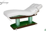 Table de massage modèle Excellence Wenge avec leds verts
