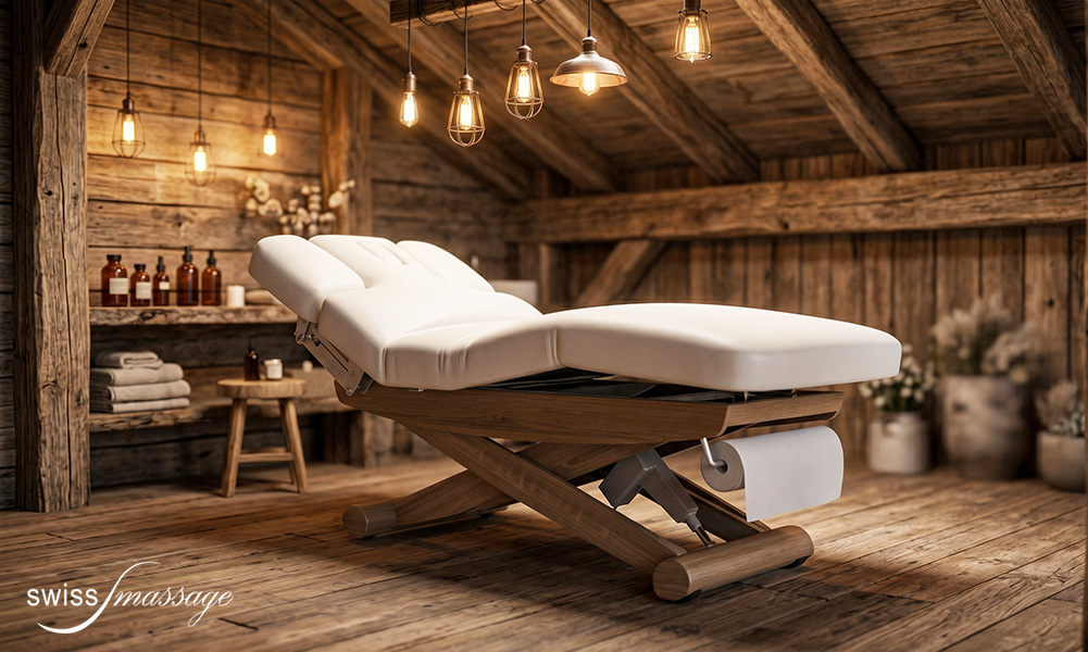 Table de massage Suisse modèle Virgin