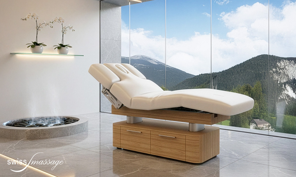 Table de massage modèle Triumph chêne