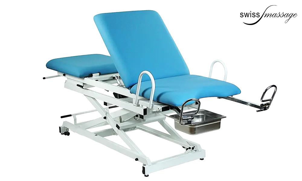 Table de gynecologie Mobercas CE-0330-RG suisse assis