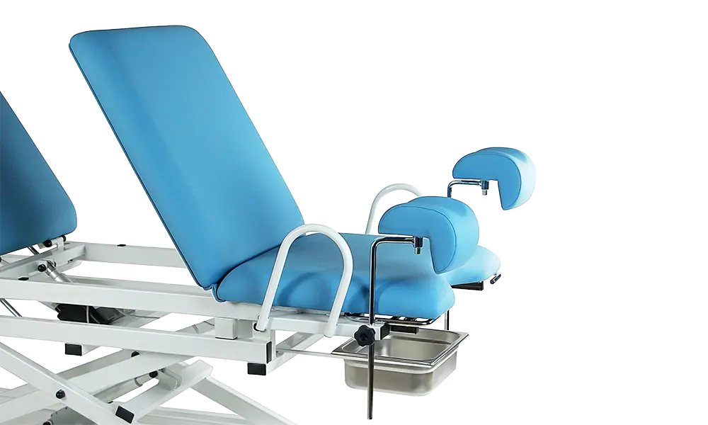 Table de gynecologie Mobercas CE-0330-RG suisse assis