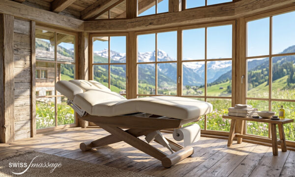 Table de massage Suisse modèle Virgin