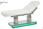 Table de massage modèle Muse position éclairage leds verts