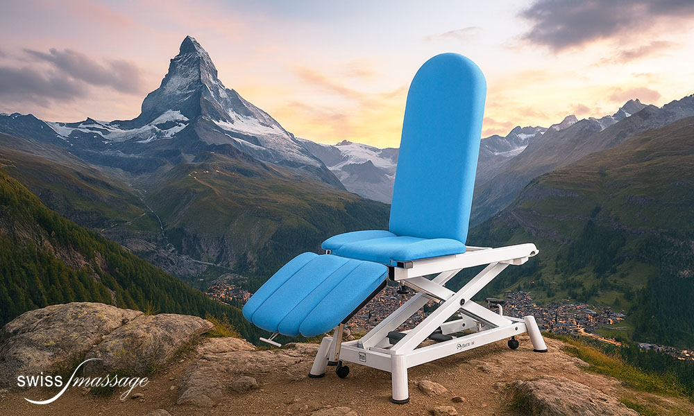 Table de physio Swissmassage modèle CE-0190-ARPC Suisse