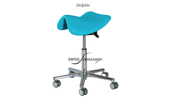 Tabouret médical ergonomique Swippo couleur Dolphin