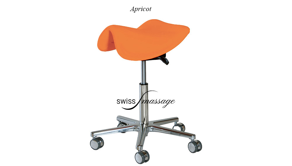 Tabouret médical ergonomique Swippo couleur Apricot