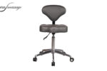 Tabouret médical avec siège en forme de Trèfle anthracite