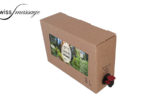 Bag in box qui contient de l'huile de massage