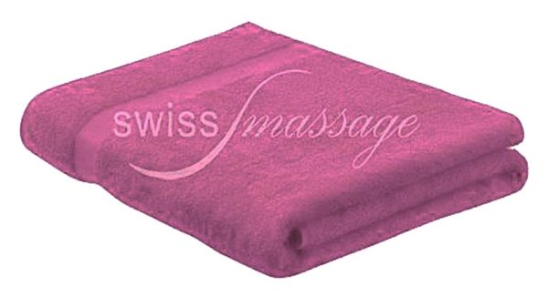 Linge de massage géant couleur rose