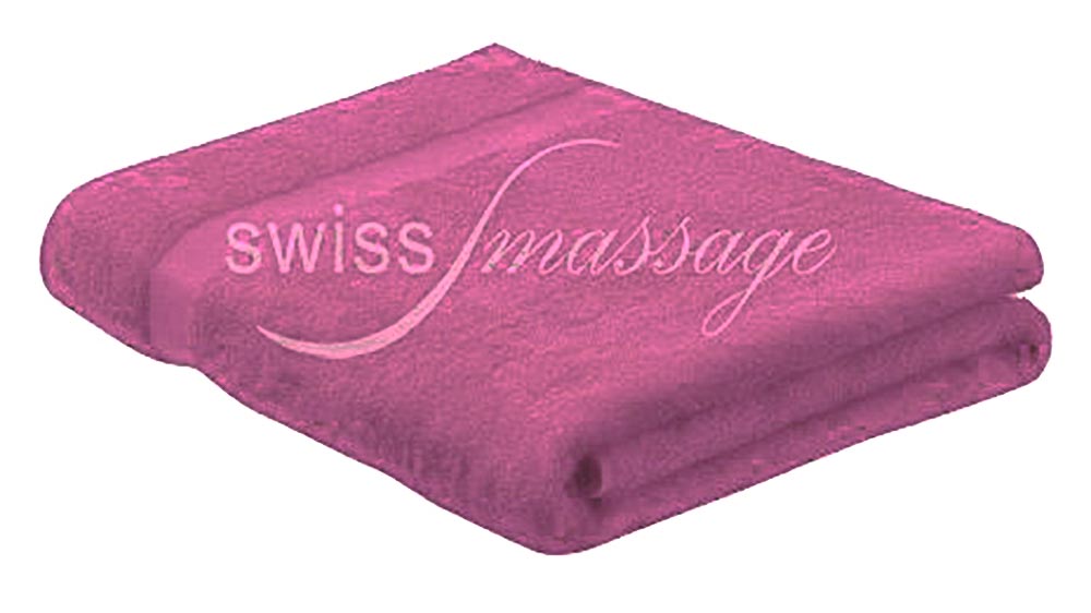 Linge de massage géant couleur rose
