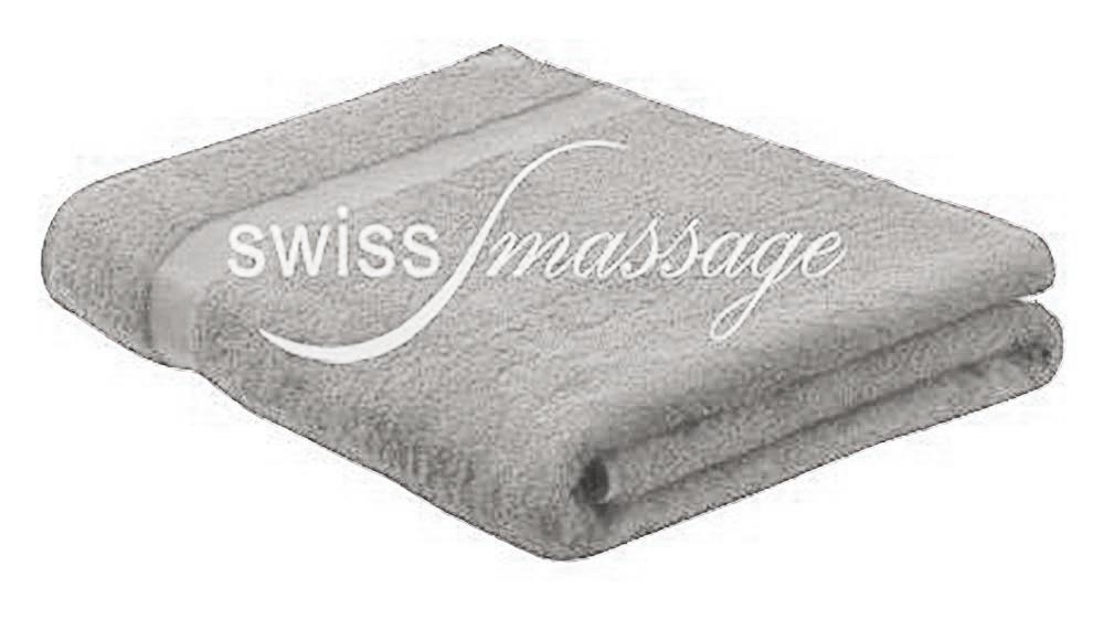 Linges de massage géants gris clair Suisse