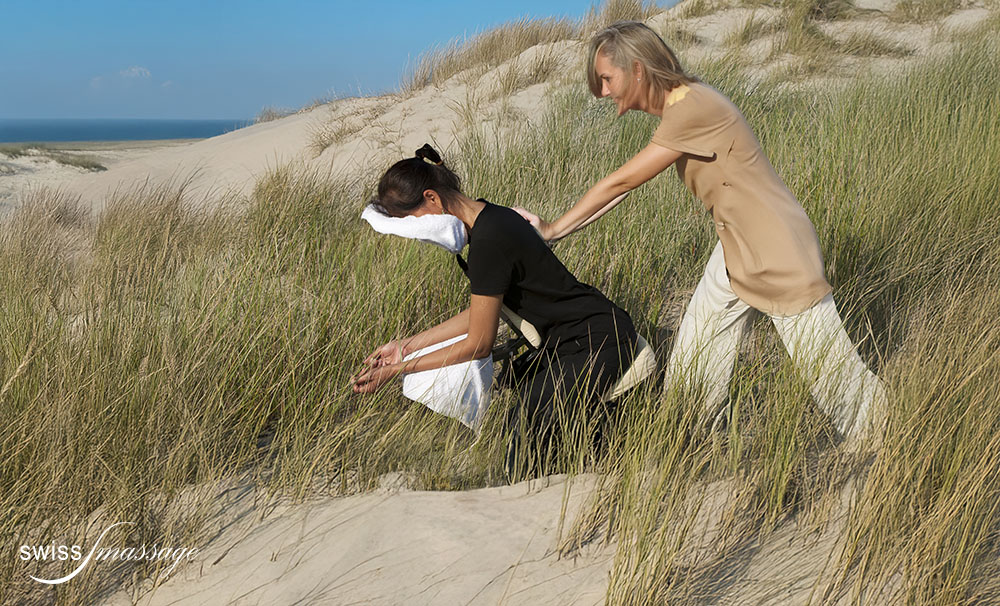 Chaise de massage assis Dune