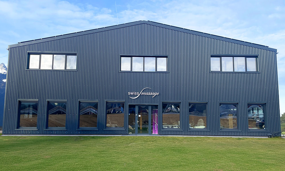 Showroom Swissmassage à Aigle en Suisse romande