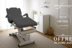 Promotion sur la table de massage électrique Ellipse anthracite