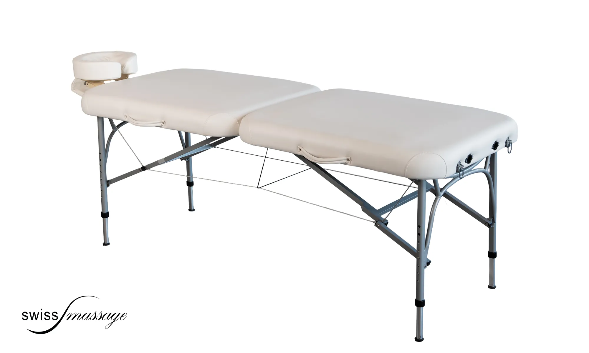 Table de massage pliante modèle Plume avec kit têtière