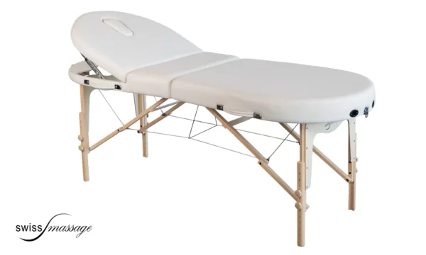 Table de massage pliable ergonomique modèle Body avec dossier relevé