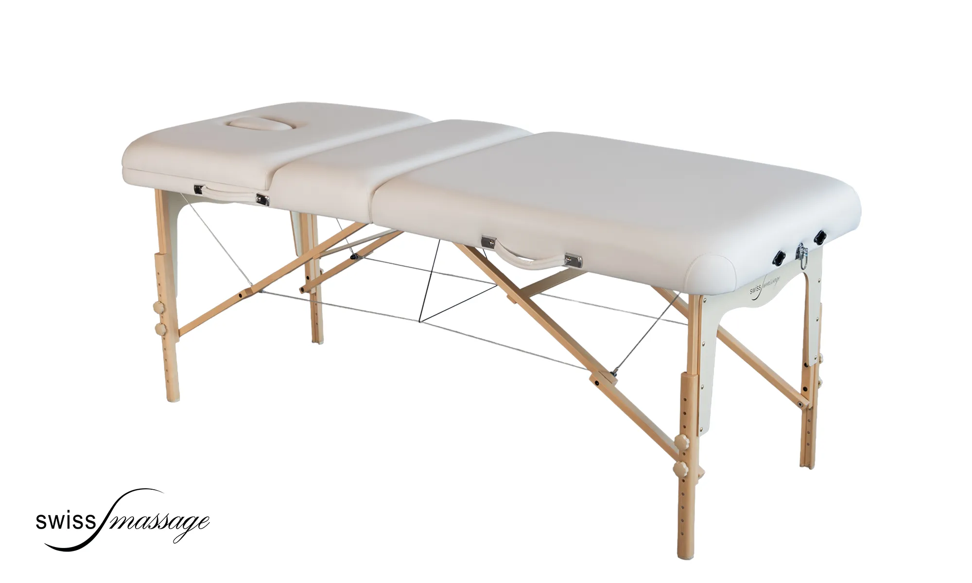 Table de massage pliable modèle Select avec dossier qui se relève